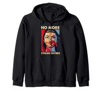 No More Stolen Sisters Indian Zip Hoodie