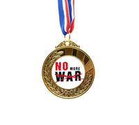 no more war love peworld Gold Award Winner Medal First Place Ribbon