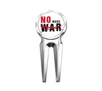 no more war love peworld Golf Divot Tool Golf Ball Marker Repair Tool