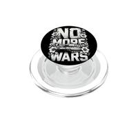 No More Wars Tank With Flowers Peace PopSockets PopGrip for MagSafe