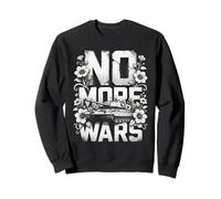 No More Wars Tank With Flowers Peace Sweatshirt