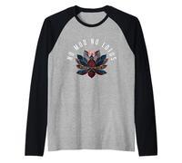 No Mud No Lotus Flower Zen Buddhism Buddhist Buddha Yoga Raglan Baseball Tee