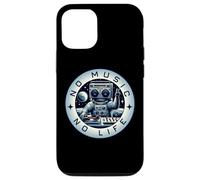 No Music No Life I Love Music Crazy Cosmonaut Case for iPhone 12/12 Pro