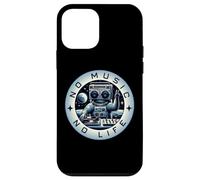 No Music No Life I Love Music Crazy Cosmonaut Case for iPhone 12 mini