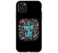 No Music No Life I Love Music Music Art Case for iPhone 11 Pro Max
