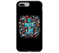 No Music No Life I Love Music Music Art Case for iPhone 7 Plus/8 Plus
