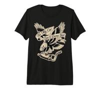 No My Car Isn’t Done Yet Eagle Gripping Exhaust Mechanic Premium T-Shirt