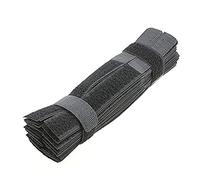 No Name Brand Products 50pcs Cable Ties Reusable Fastening Wire Organizer Cord Rope Holder 7 Inch (Black)