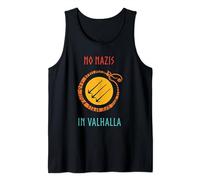 No Nazis in Valhalla Funny Vintage Apparel Tank Top
