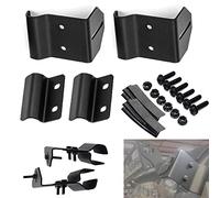 No Need Drilling Upper Roof 50 Inch LED Light Bar Windshield Cage Mounting Brackets for Polaris Ranger 500 570 900 1000 Crew EV XP 2013 and Newer