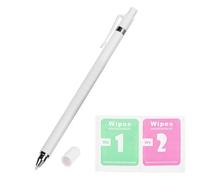 No Need to Charge Touching Screen Pen, No Delay, Silent and Writing Smoothly Phone Stylus Pen, for Touching Devices Mobile Phones and Tablets (White)
