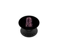 No Need To Fear Aunt Barbara Is Here First Name Rainbow PopSockets Adhesive PopGrip