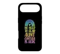 No Need To Fear Aunt Cynthia Is Here First Name Rainbow Case for iPhone Air
