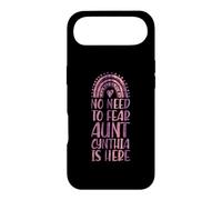 No Need To Fear Aunt Cynthia Is Here First Name Rainbow Case for iPhone Air