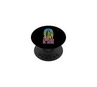 No Need To Fear Aunt Cynthia Is Here First Name Rainbow PopSockets Adhesive PopGrip