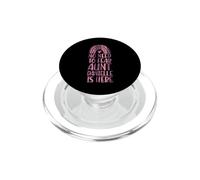 No Need To Fear Aunt Danielle Is Here First Name Rainbow PopSockets PopGrip for MagSafe