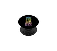 No Need To Fear Aunt Helen Is Here First Name Rainbow Auntie PopSockets Adhesive PopGrip