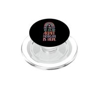 No Need To Fear Aunt Morgan Is Here First Name Rainbow PopSockets PopGrip for MagSafe