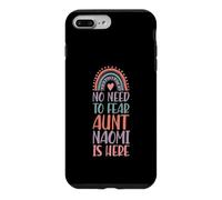 No Need To Fear Aunt Naomi Is Here First Name Rainbow Auntie Case for iPhone 7 Plus/8 Plus