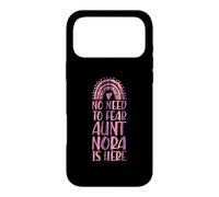 No Need To Fear Aunt Nora Is Here First Name Rainbow Auntie Case for iPhone 17 Pro Max