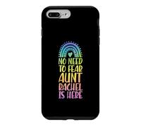 No Need To Fear Aunt Rachel Is Here First Name Rainbow Case for iPhone 7 Plus/8 Plus
