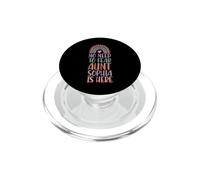 No Need To Fear Aunt Sophia Is Here First Name Rainbow PopSockets PopGrip for MagSafe