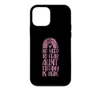 No Need To Fear Aunt Tiffany Is Here First Name Rainbow Case for iPhone 12 mini