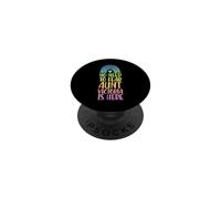 No Need To Fear Aunt Victoria Is Here First Name Rainbow PopSockets Adhesive PopGrip