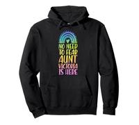 No Need To Fear Aunt Victoria Is Here First Name Rainbow Pullover Hoodie