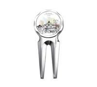 no/no A Little Hub in Chengdu of China Golf Divot Tool Golf Ball Marker Repair Tool
