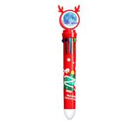 no/no Abnormal Common Knowledge English Language Culture Multicolor Ballpoint Pen Christmas Xmas Tree Santa