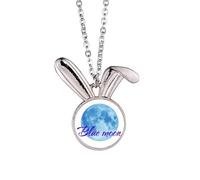 no/no Abnormal Common Knowledge English Language Culture Rabbit Necklace Pendant Bunny Animal Jewelry Gift