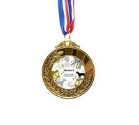 no/no African Welcom To Savanna Pinto Leopard life Gold Award Winner Medal First Place Ribbon