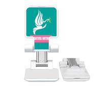 no/no Against Fight Hatred Art Deco Fashion Adjustable Cell Phone Stand Desk Foldable