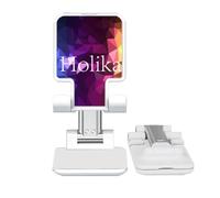 no/no Airbrush Color Splashed Joy Holi Adjustable Cell Phone Stand Desk Foldable