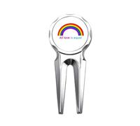 no/no All Love Is Equal Art Deco Fashion Golf Divot Tool Golf Ball Marker Repair Tool