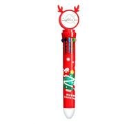 no/no Ambiguous Contrary Trust Deception Multicolor Ballpoint Pen Christmas Xmas Tree Santa