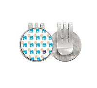 no/no ameparty figure repeat donkey democracy Golf Ball Marker Hat Cap Clip Enamel Magnetic