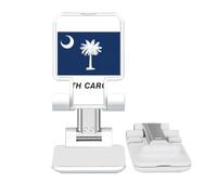 no/no American State Flag Outline South Adjustable Cell Phone Stand Desk Foldable