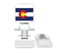 no/no American State Flag Profile Colorado Adjustable Cell Phone Stand Desk Foldable