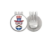 no/no ameuncle sam i want you Golf Ball Marker Hat Cap Clip Enamel Magnetic
