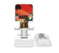 no/no Anarchy Antiwar Dada Art Art Deco Fashion Adjustable Cell Phone Stand Desk Foldable