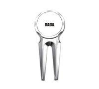 no/no Anarchy Antiwar Dada Art Art Deco Fashion Golf Divot Tool Golf Ball Marker Repair Tool