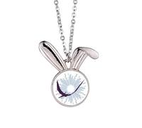 no/no animal flying predator Rabbit Necklace Pendant Bunny Animal Jewelry Gift