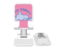 no/no Animal Lies Rest Art Deco Fashion Adjustable Cell Phone Stand Desk Foldable