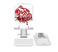 no/no Animal Myth Dragon's Eastern Wings Western Wings Adjustable Cell Phone Stand Desk Foldable