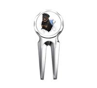 no/no Animal Paper Break Shocks Bad Dogs Golf Divot Tool Golf Ball Marker Repair Tool