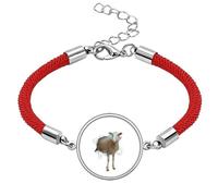 no/no Animal Paper Break Shocks Sheep Lucky Red String Bracelet Rope Bracelet Handmade