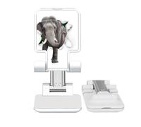 no/no Animal Paper Breaks Impact Elephants Adjustable Cell Phone Stand Desk Foldable