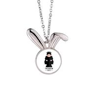 no/no Animation Monarchess Kaiserin Empress Rabbit Necklace Pendant Bunny Animal Jewelry Gift